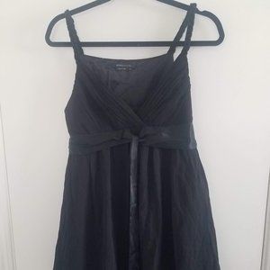 SOLD BCBG Max Azria Black Strappy Cocktail Dress 6